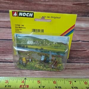 Noch H.O scale Diorama 11732 AMbadesee accessories